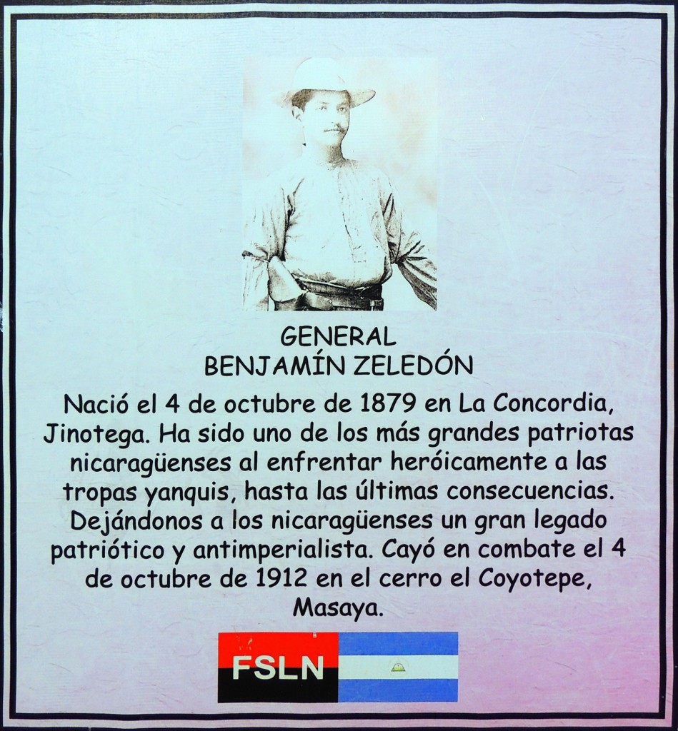 Foto: En memoria a Benjamín Zeledón - León, Nicaragua
