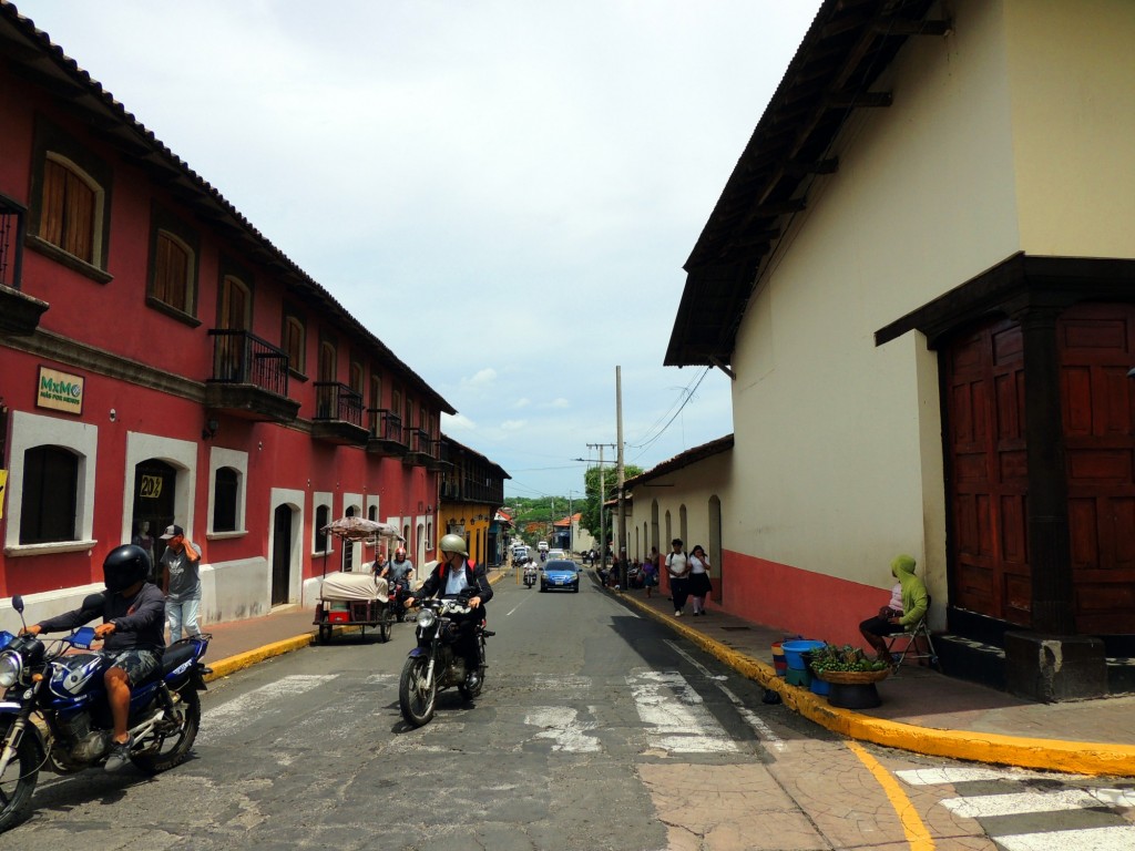 Foto: Calle Ruben Dario - León, Nicaragua