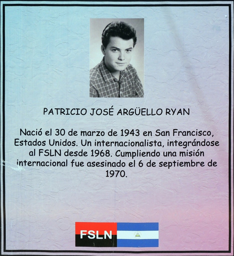 Foto: En memoria a Patricio José Arguello Ryan - León, Nicaragua