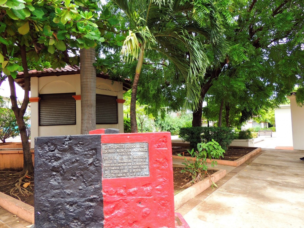 Foto: Recuerdo al Comandante guerrillero Edgard Munguia - León, Nicaragua