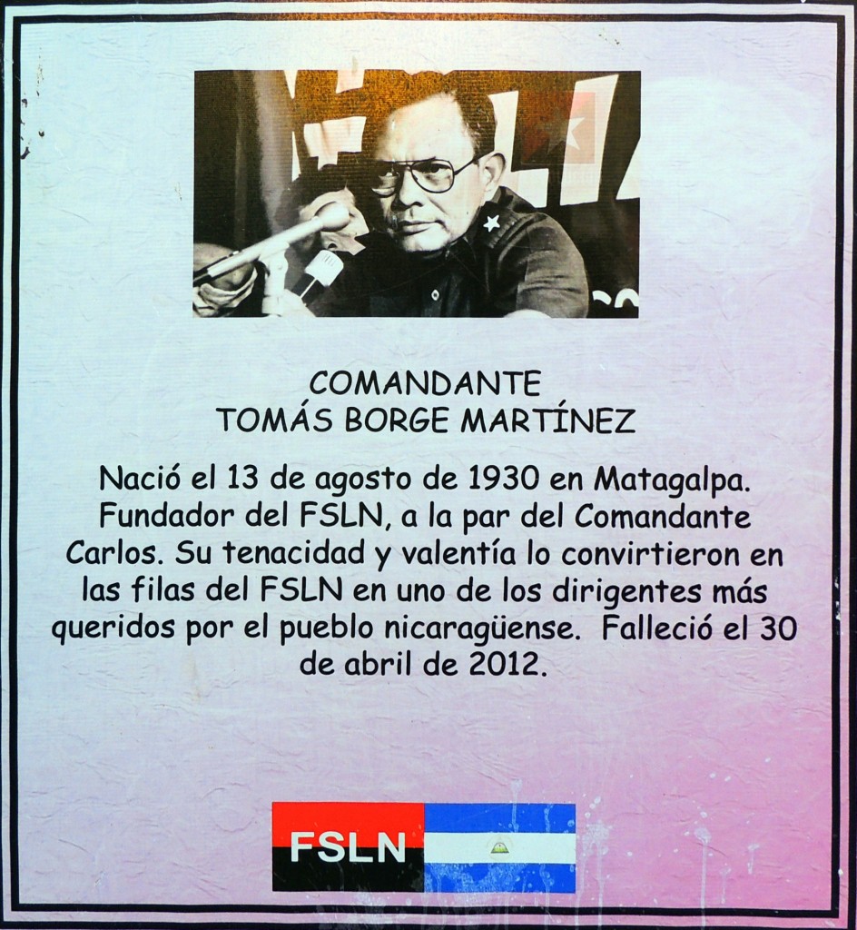 Foto: En momoria a Tomás Borge Martinez - León, Nicaragua