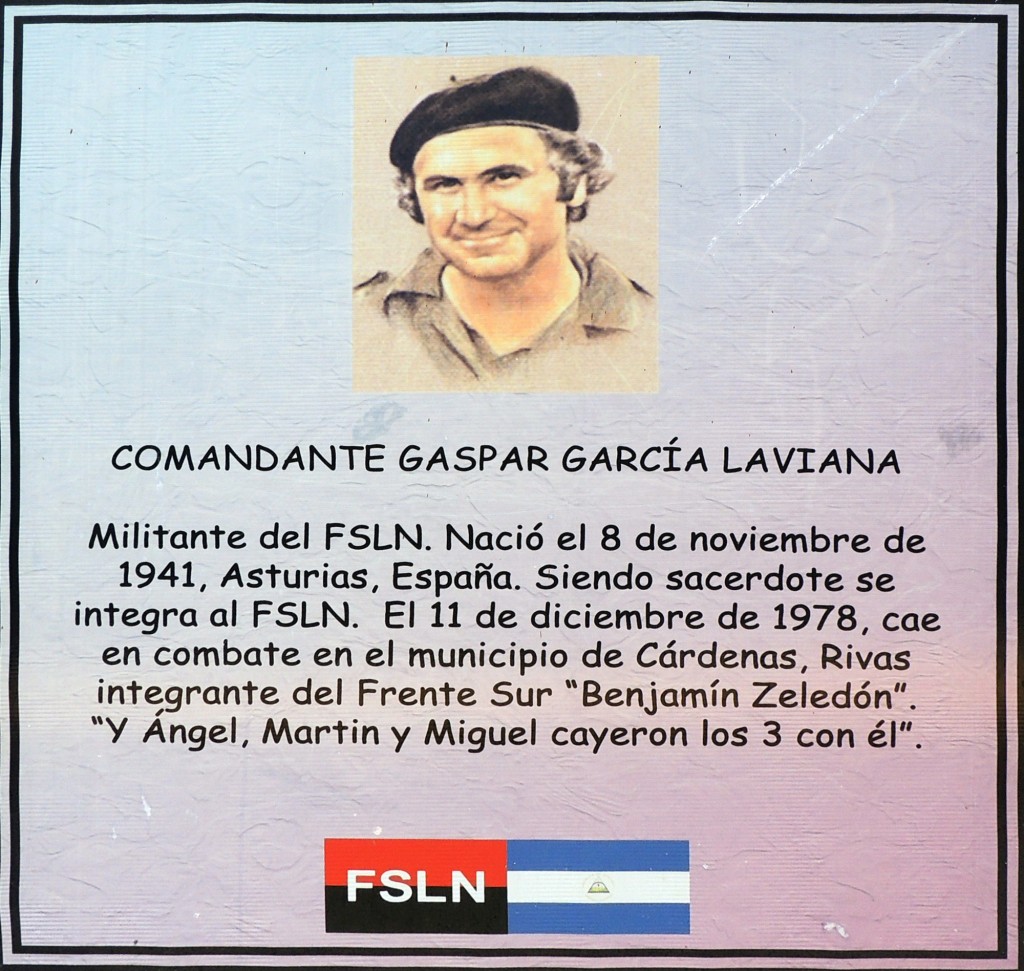 Foto: En memoria al Comandante Gaspar García Laviana - León, Nicaragua