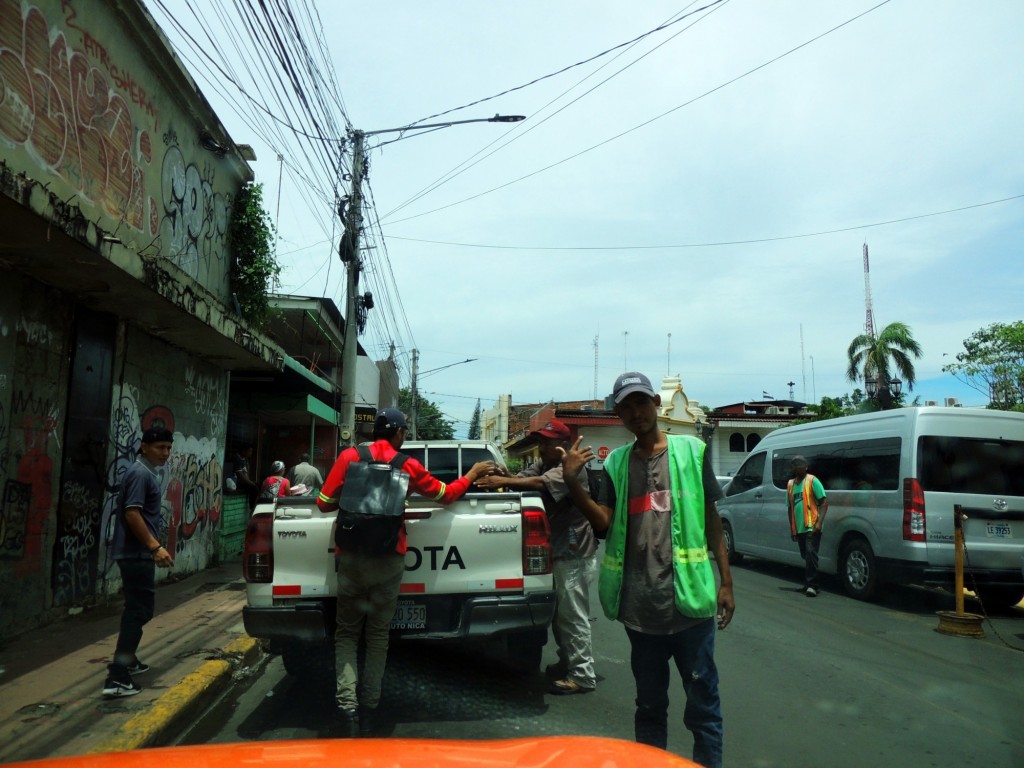 Foto: Aparcacoches - León, Nicaragua