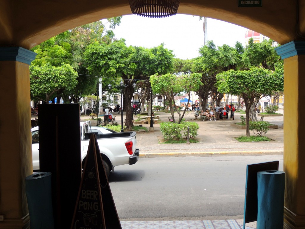 Foto: Vista al Parque Central - Granada, Nicaragua