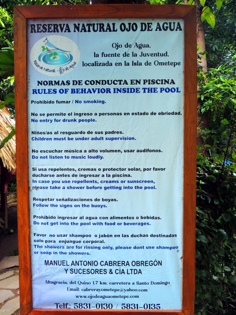 Foto: Reserva Natural Ojo de Agua - Ometepe, Nicaragua