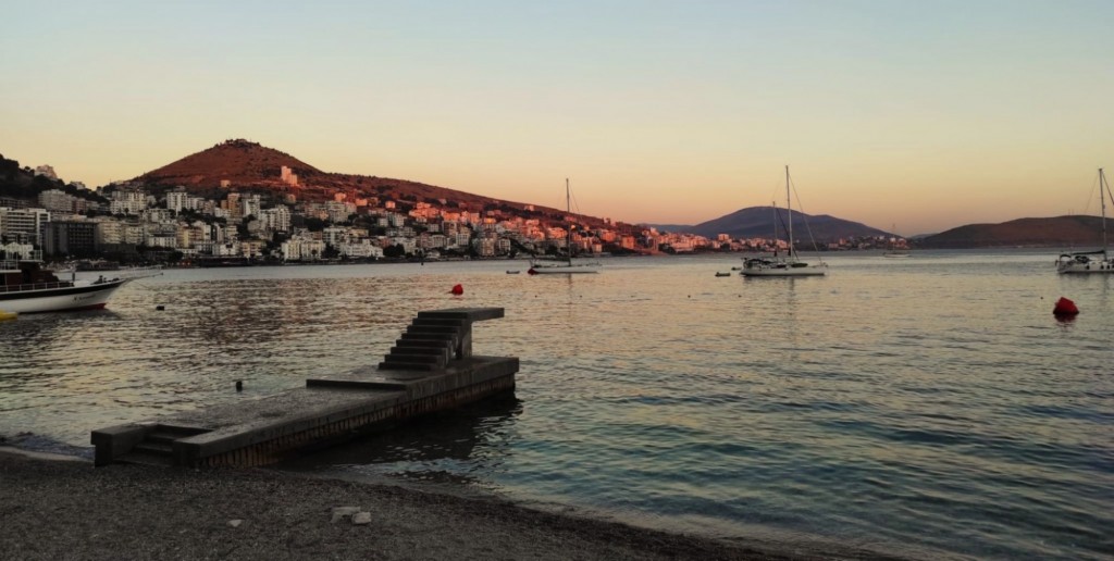 Foto: Saranda Beach - Sarandë (Vlorë), Albania