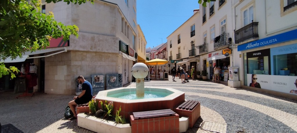 Foto: Calle Largo Marqués de Pombal - Lagos, Portugal