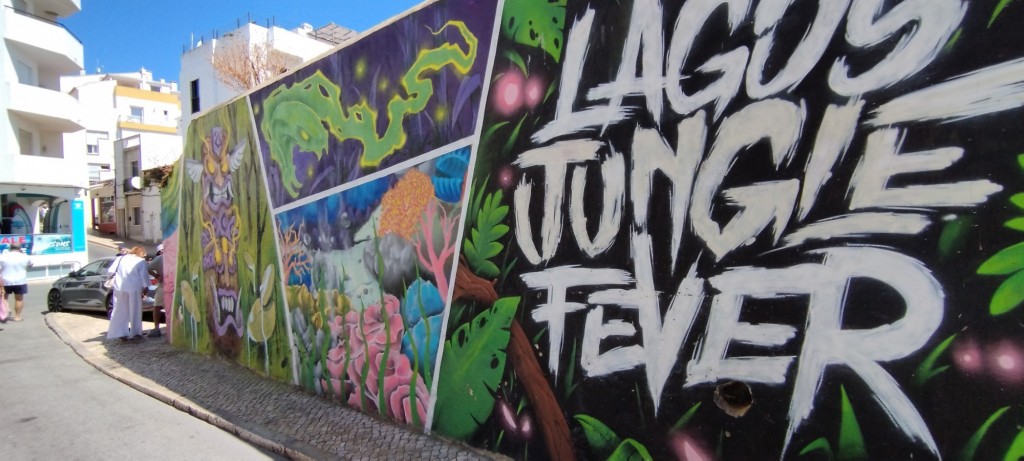 Foto: Murales Jungla - Lagos, Portugal
