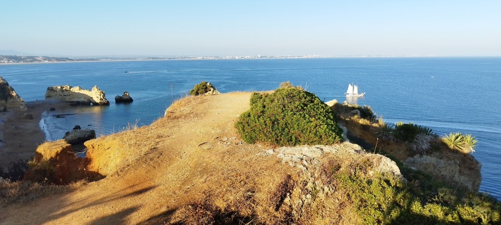 Foto: Peligroso mirador - Lagos, Portugal
