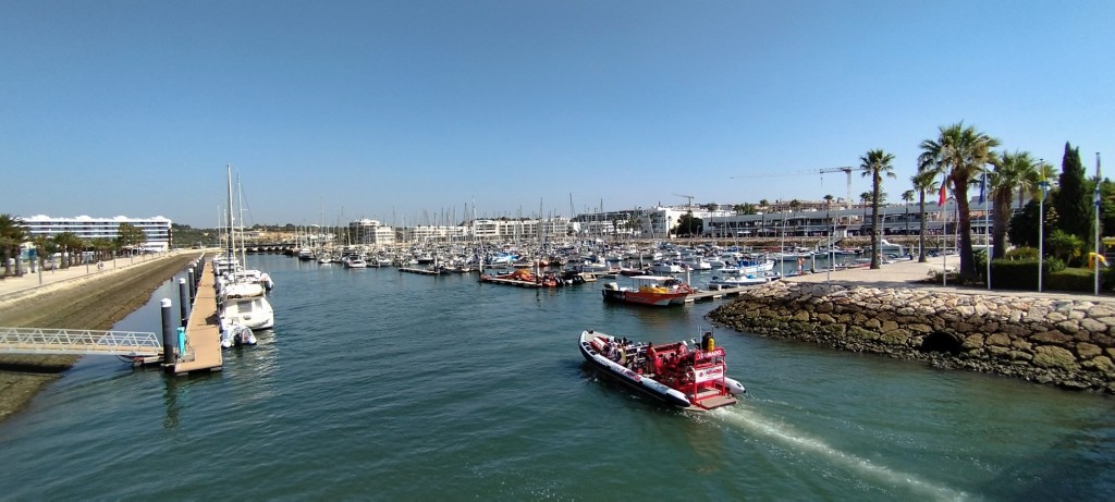 Foto: Llegando al Náutico - Lagos, Portugal