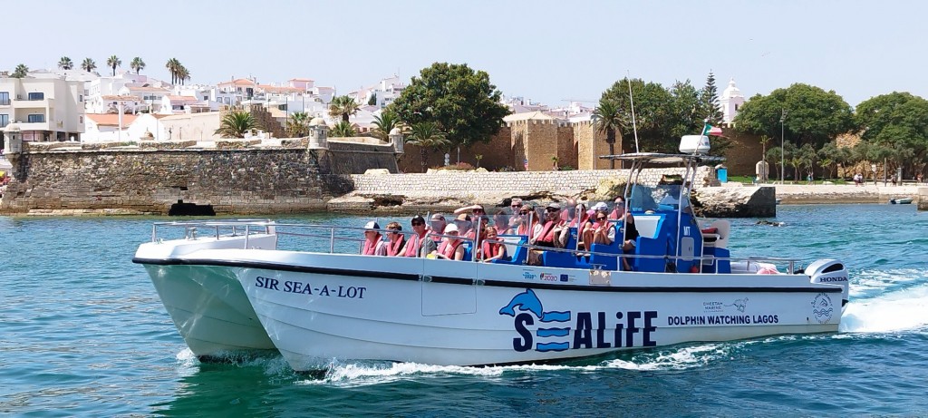 Foto: Dispuestos a ver los delfines - Lagos, Portugal