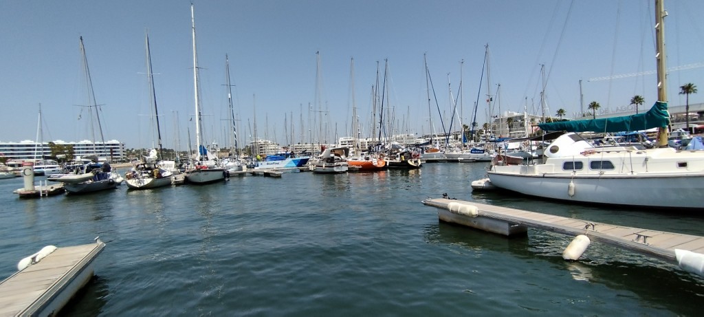 Foto: Mástiles de veleros - Lagos, Portugal
