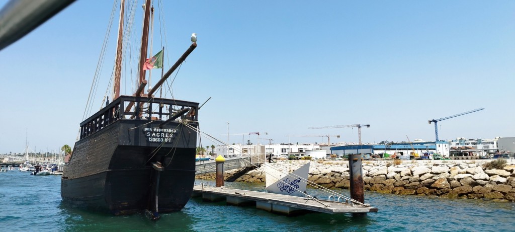 Foto: Replica da Caravela Boa Esperança - Lagos, Portugal