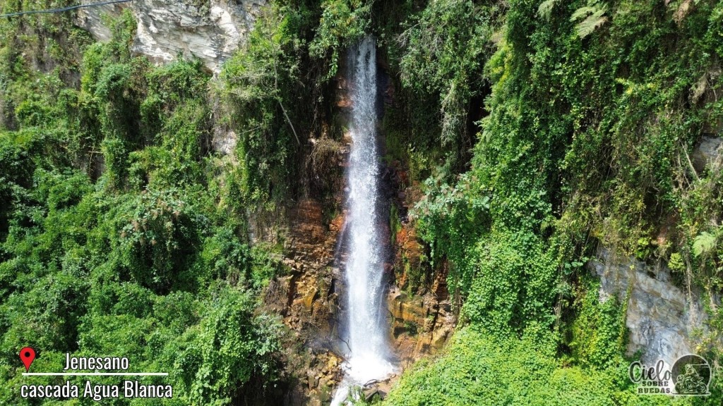 Foto: Cascasa Agua Blanca  Jenesano, Boyacá, Colombia - Jenesano (Boyacá), Colombia