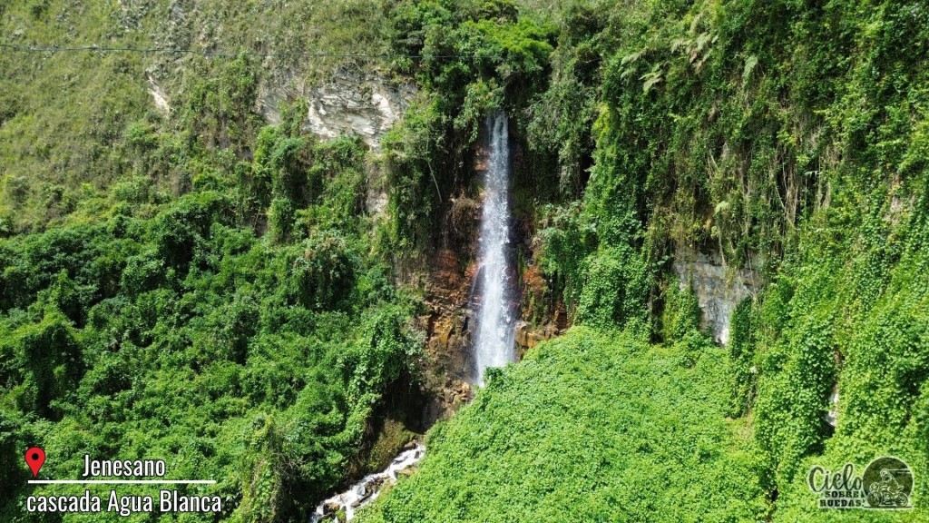 Foto: Cascasa Agua Blanca  Jenesano, Boyacá, Colombia - Jenesano (Boyacá), Colombia