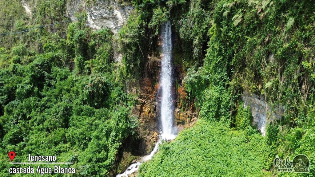 Foto: Cascasa Agua Blanca  Jenesano, Boyacá, Colombia - Jenesano (Boyacá), Colombia