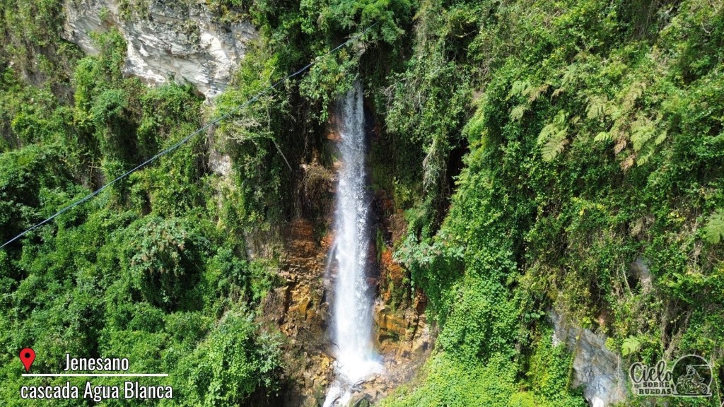 Foto: Cascasa Agua Blanca  Jenesano, Boyacá, Colombia - Jenesano (Boyacá), Colombia