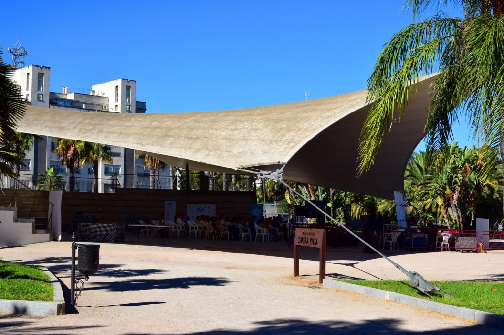 Foto: Auditorio Costa Rica,  Parque Celestino Mutis - Cádiz (Andalucía), España