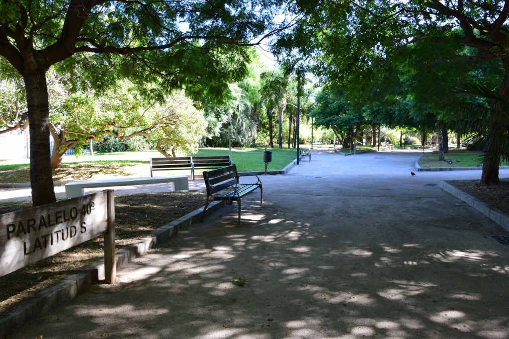 Foto: Paralelo 40º,  Parque Celestino Mutis - Cádiz (Andalucía), España