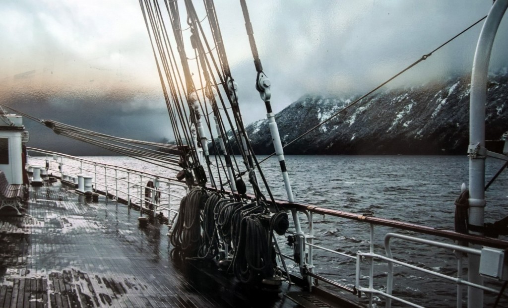 Foto: El Juán Sebastián el Cano en Cabo de Hornos - Cádiz (Andalucía), España