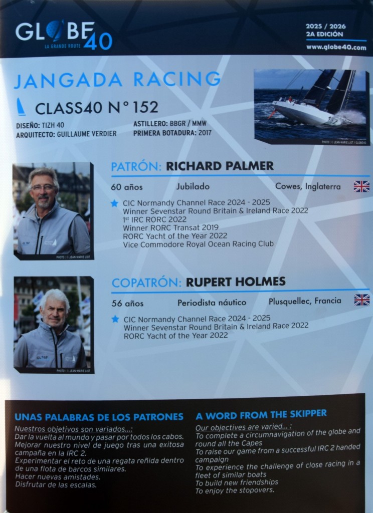 Foto: Tripulación del Jangada Racing - Cádiz (Andalucía), España