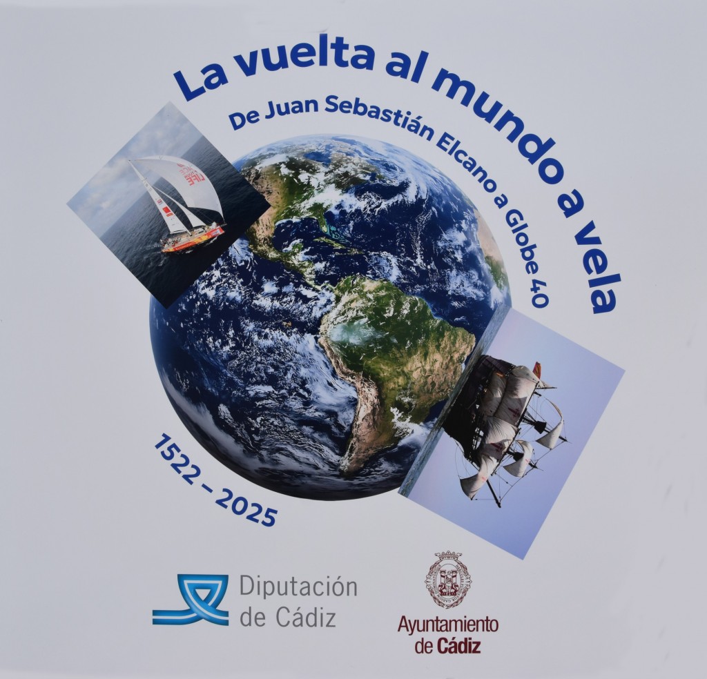 Foto: Cartel vuelta al mundo a vela - Cádiz (Andalucía), España