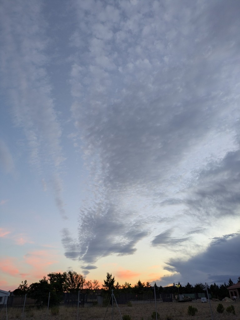 Foto: Crepúsculo de agosto en Carramolina - Calatayud (Zaragoza), España