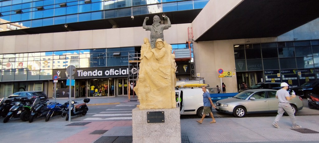 Foto: Monumento a la afición del Cádiz - Cádiz (Andalucía), España