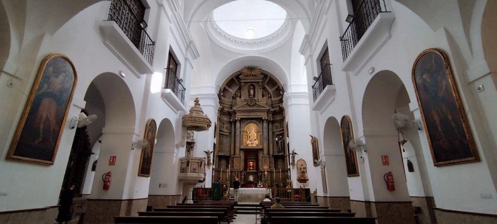 Foto: Interior Iglesia San Antonio - Cádiz (Andalucía), España