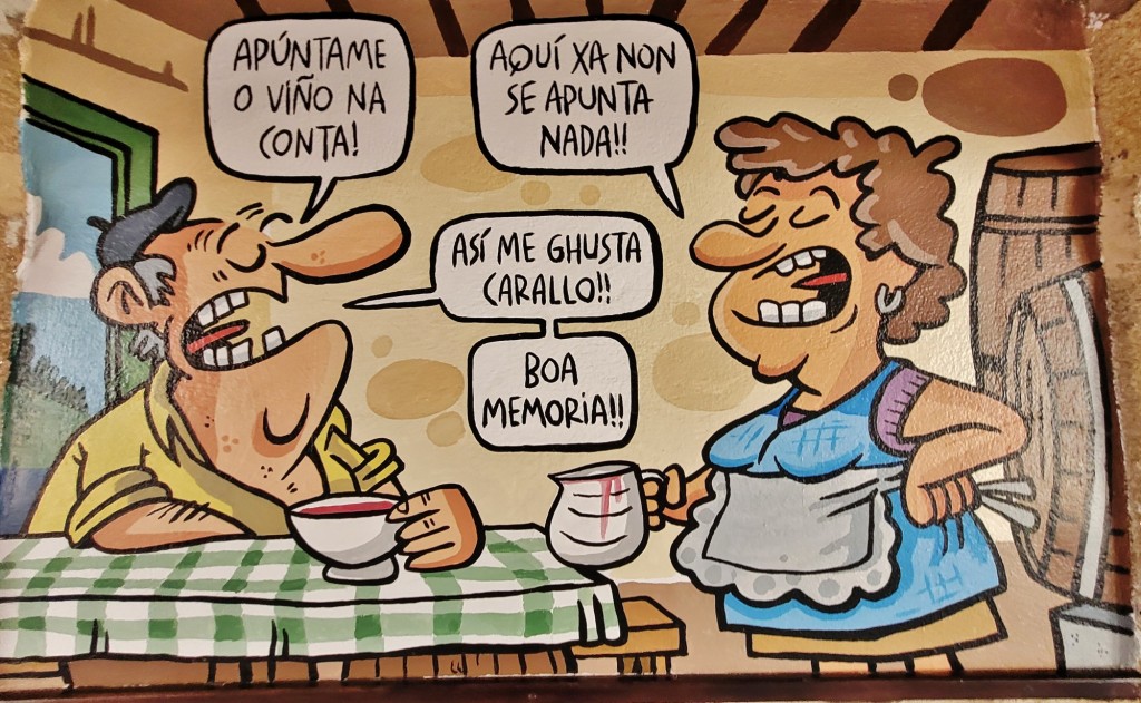 Foto: Mural - Combarro (Pontevedra), España