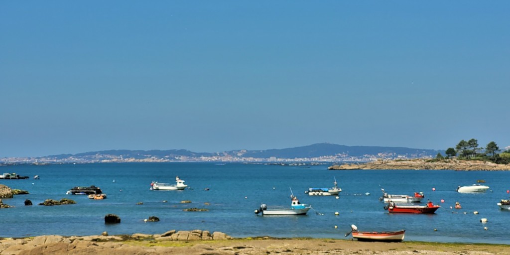 Foto: Playa - Isla de Arosa (Pontevedra), España