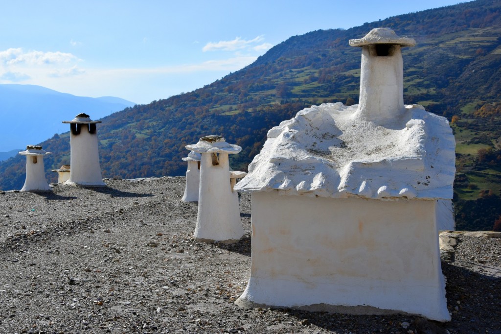 Foto: Terraos, arquitectura tradicional alpujarreña - Capileira (Granada), España