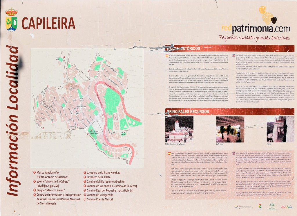 Foto: Información de la Localidad - Capileira (Granada), España