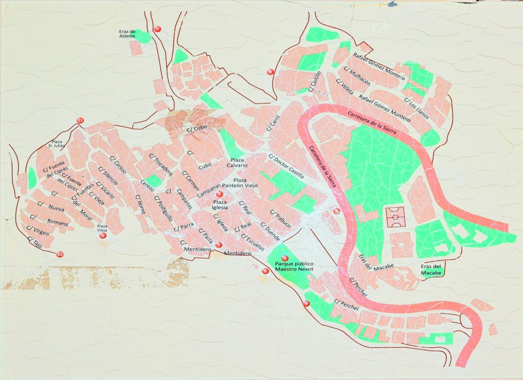 Foto: Plano de la Localidad - Capileira (Granada), España