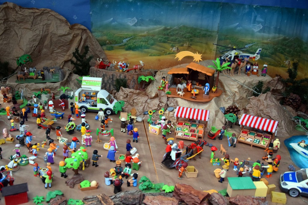 Foto: Belén de Play Mobills - Órgiva (Granada), España