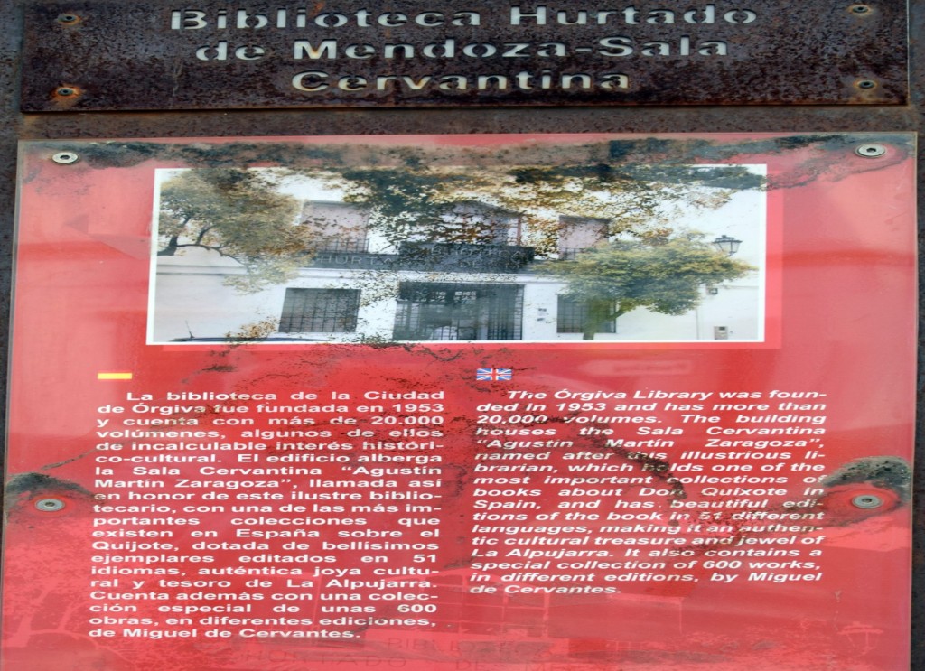 Foto: Información de la Biblioteca - Órgiva (Granada), España