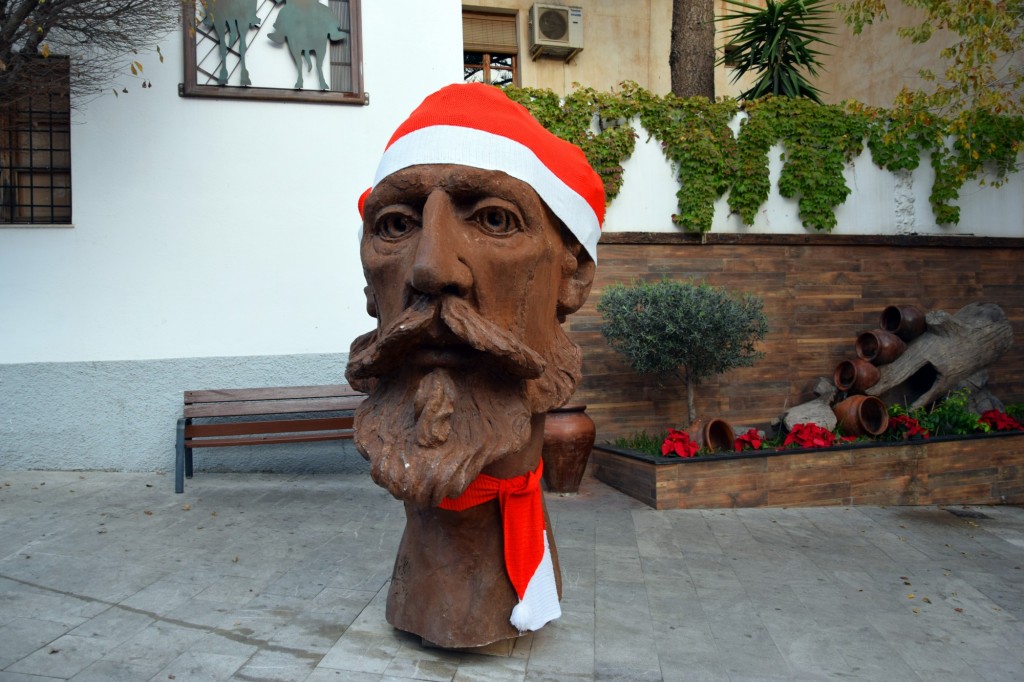 Foto: Cervantes navideño - Órgiva (Granada), España