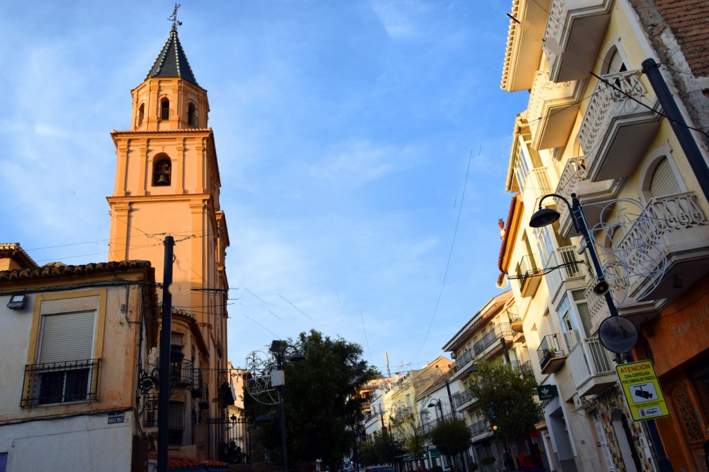 Foto: Torre de la Iglesia en Calle Dr. Fleming - Órgiva (Granada), España