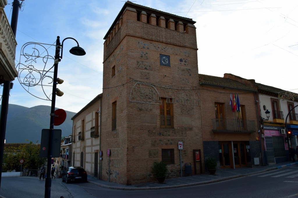 Foto: Castillo Palacio de los Condes de Sastago, actualmente utilizada como el Ayuntamiento - Órgiva (Granada), España