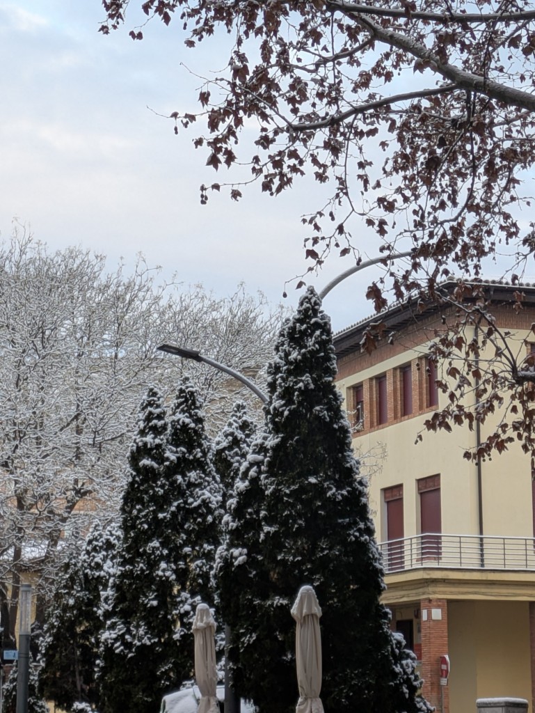 Foto: Nevada del 5 de enero de 2026 - Calatayud (Zaragoza), España