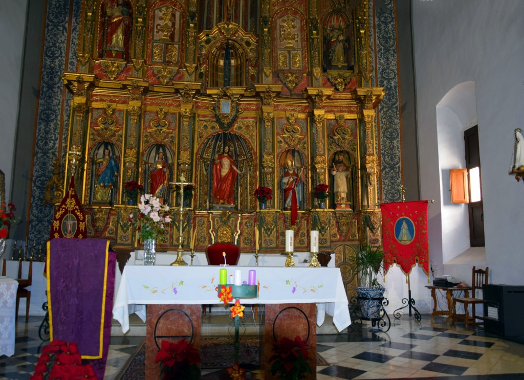 Foto: Altar Principal - Pampaneira (Granada), España