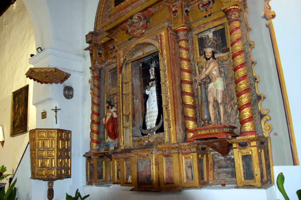 Foto: Interior Iglesia Santa Cruz - Pampaneira (Granada), España
