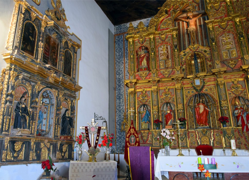 Foto: Interior Iglesia Santa Cruz - Pampaneira (Granada), España