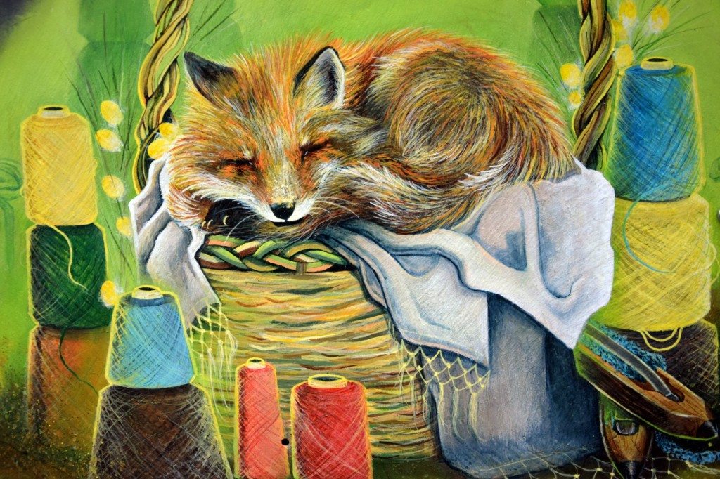 Foto: La zorra durmiendo - Pampaneira (Granada), España