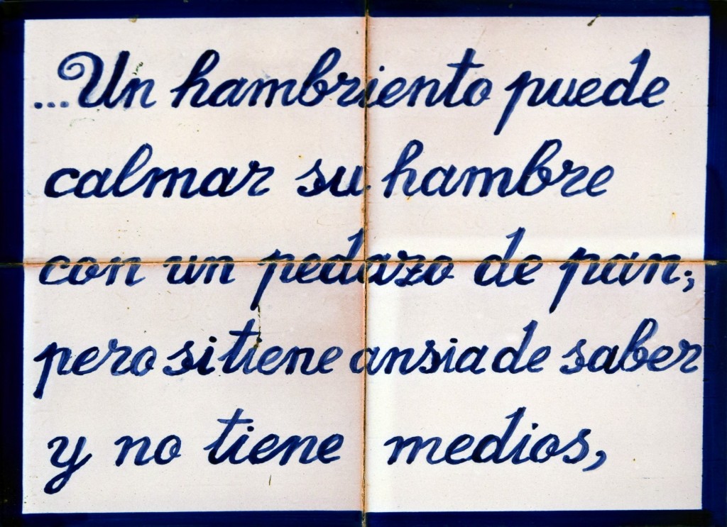Foto: Un hambriento...Versos de F.García Lorca - Pampaneira (Granada), España