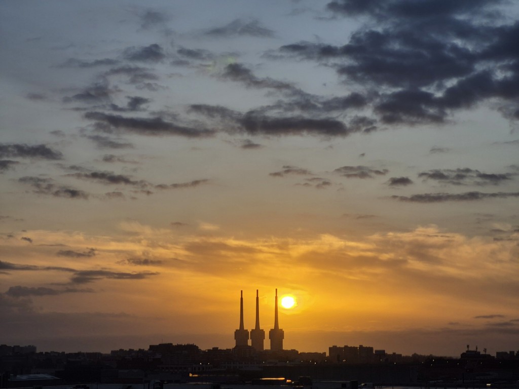 Foto: Amanecer - Sant Adrià de Besòs (Barcelona), España