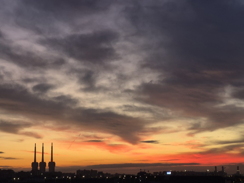 Foto: Amanecer - Sant Adrià de Besòs (Barcelona), España