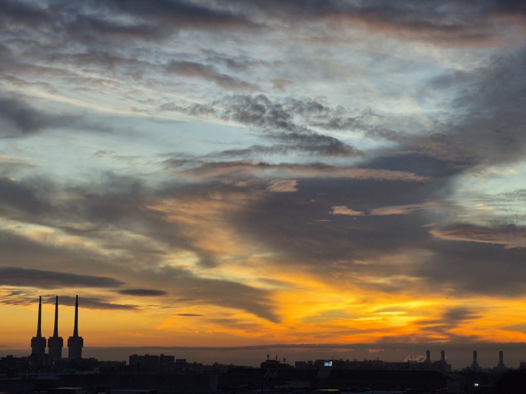 Foto: Amanecer - Sant Adrià de Besòs (Barcelona), España