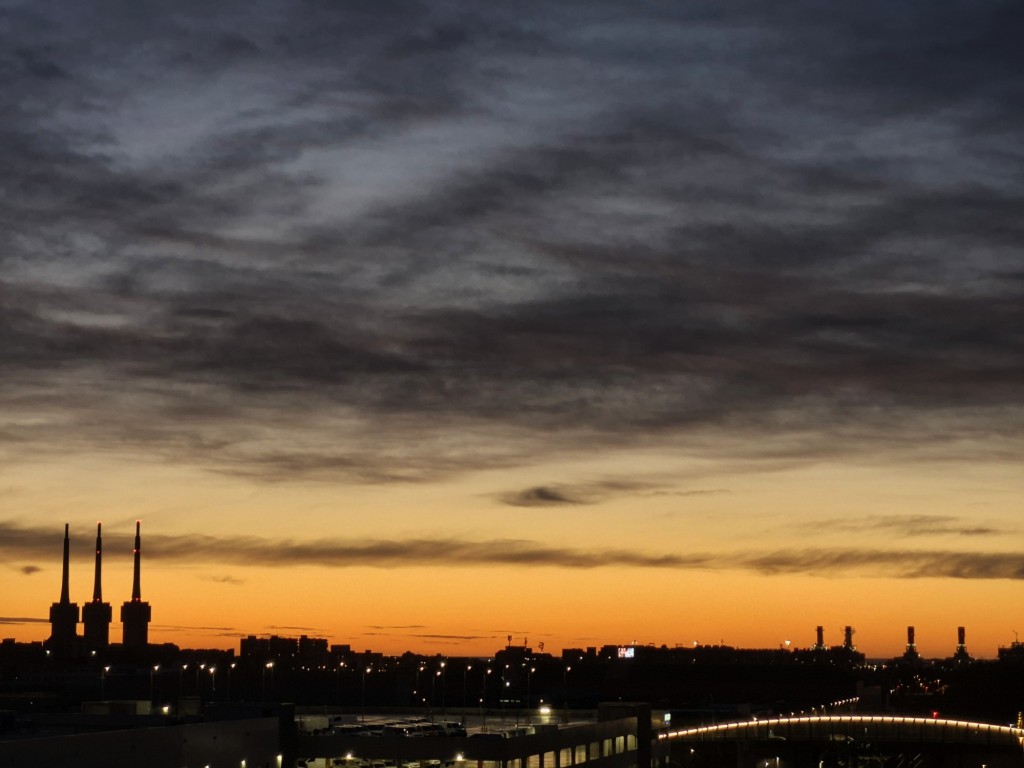 Foto: Amanecer - Sant Adrià de Besòs (Barcelona), España