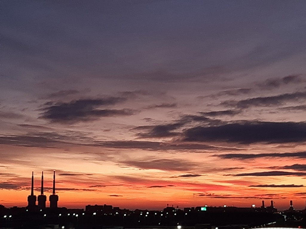 Foto: Amanecer - Sant Adrià de Besòs (Barcelona), España